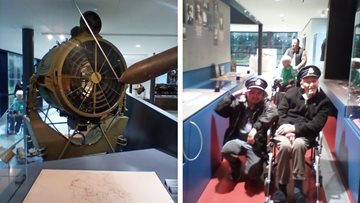 Uxbridge care home Residents enjoy visit to war centre